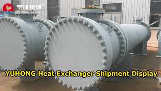YUHONG Heat Exchanger Shipment Display